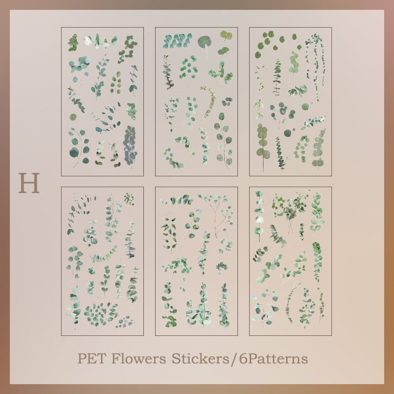 Natural Series Sticker Sheets