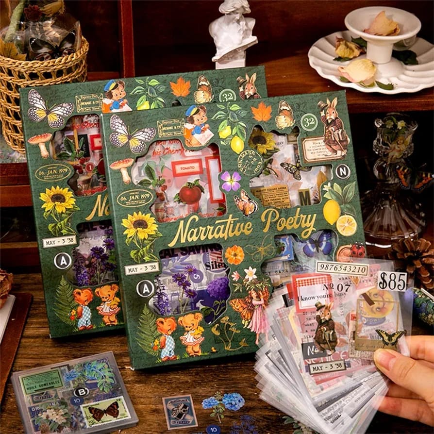 Narrative Poetry- Sticker Set