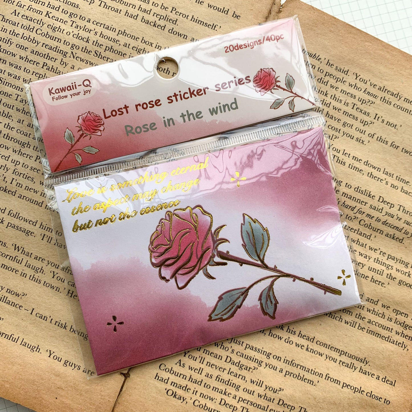 Lost Rose Sticker Series