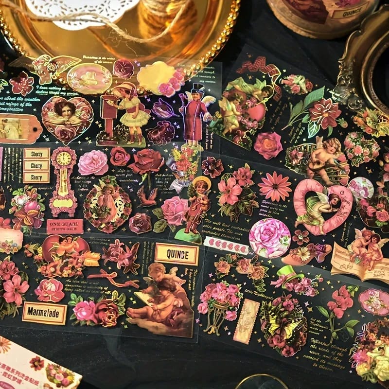 Morning Series Vintage Sticker Sheets