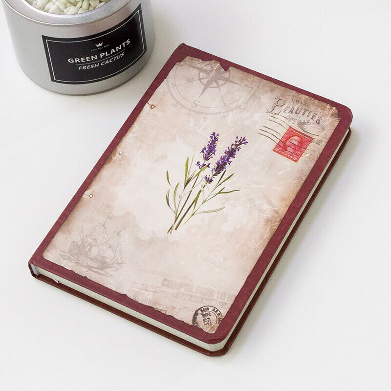 Falling Flowers Vintage Journaling Diary