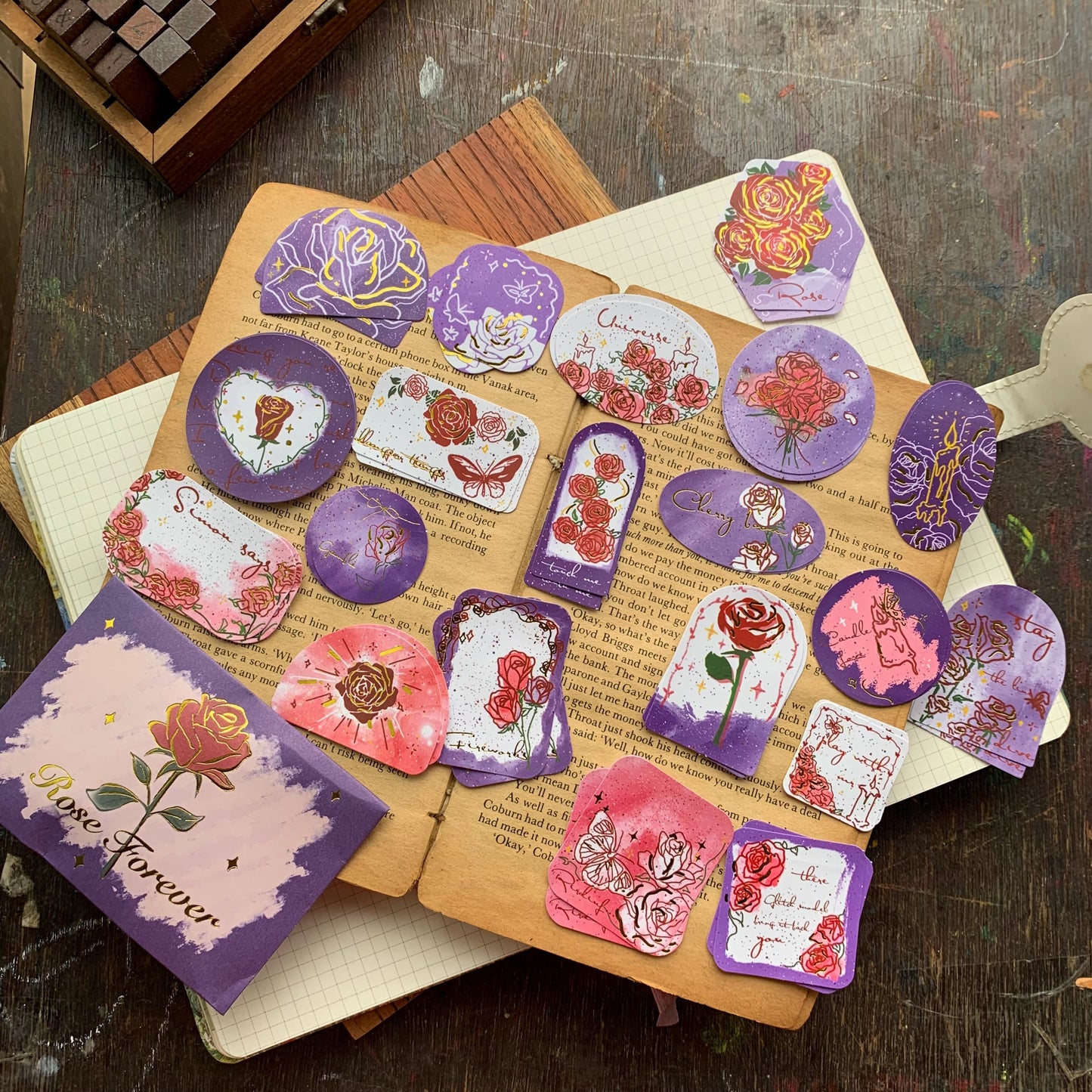 Lost Rose Sticker Series