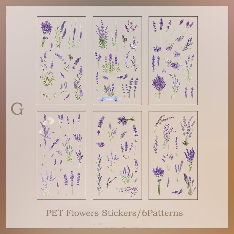 Natural Series Sticker Sheets