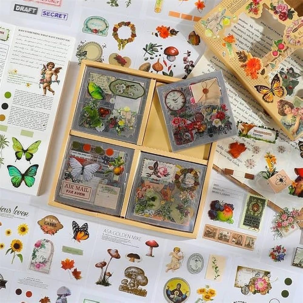 Vintage Botanical Garden - Sticker Set