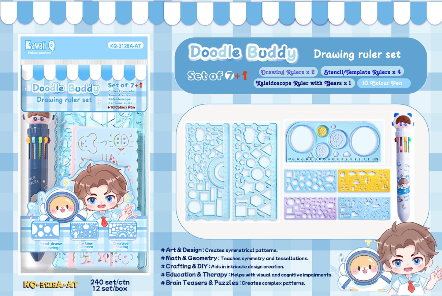 Doodle Buddy - Set of 8