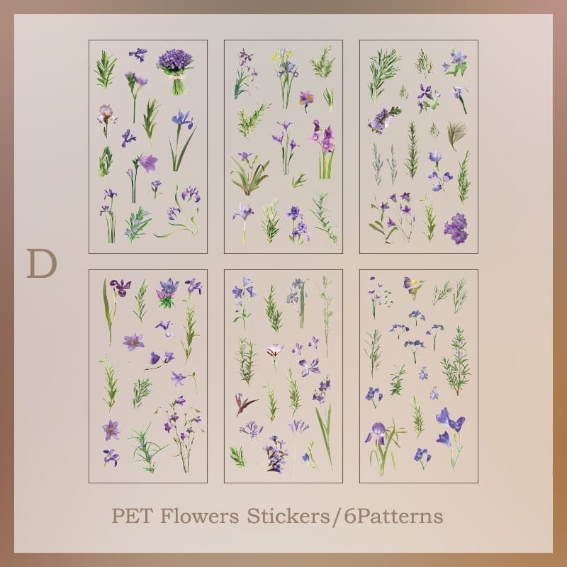 Natural Series Sticker Sheets