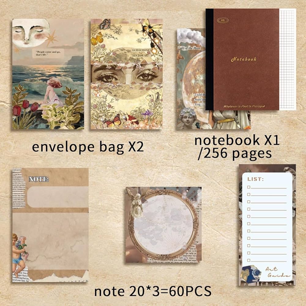 125-Piece Scrapbooking & Journaling Kit