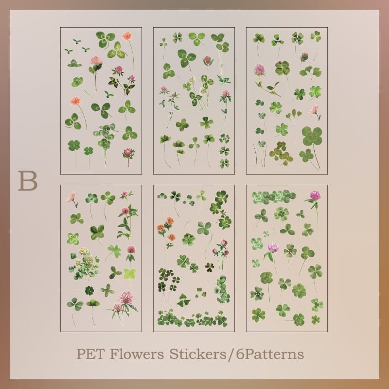 Natural Series Sticker Sheets