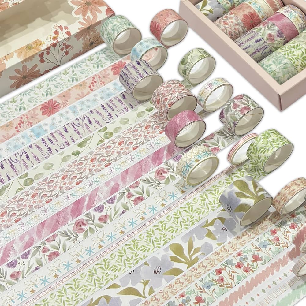 Washi Tape Set of 20 Rolls