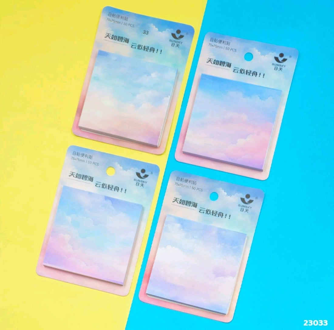 Pastel Sky Sticky Notes