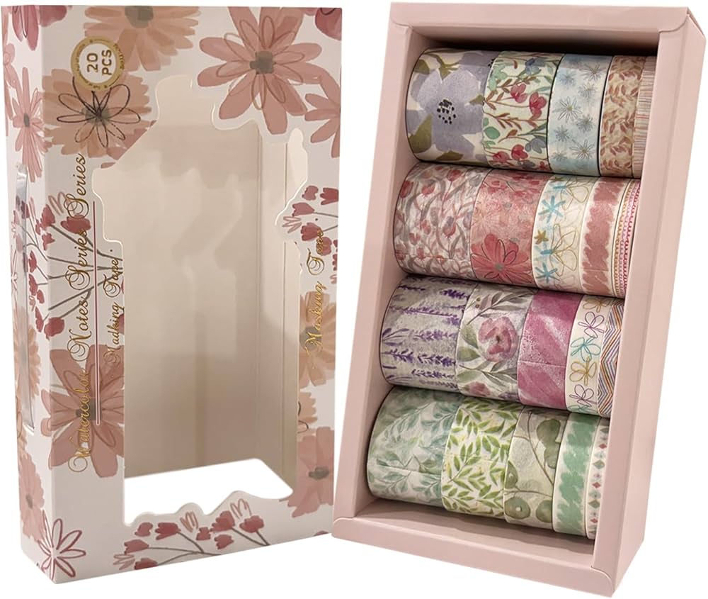 Washi Tape Set of 20 Rolls