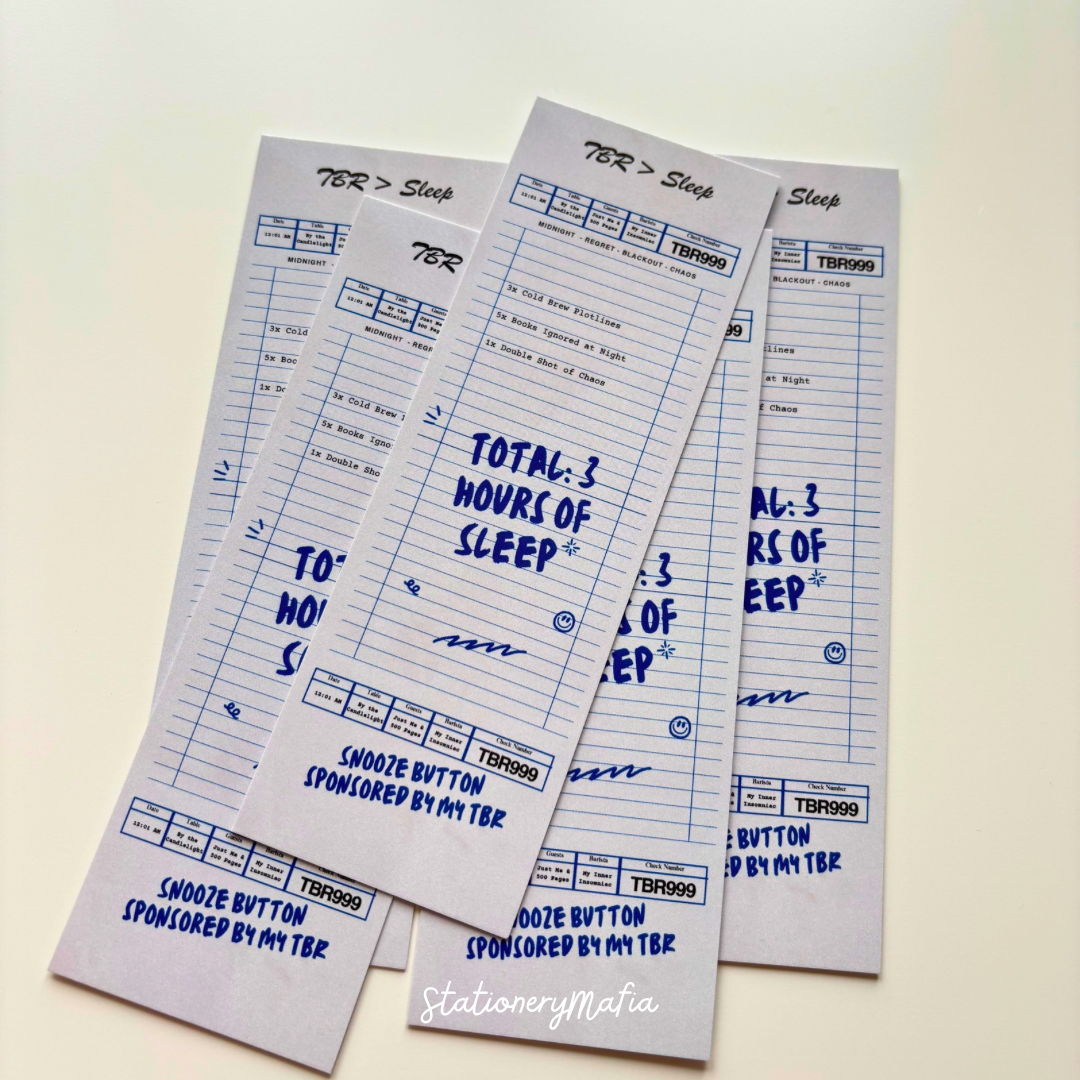 ππ§Ύ Fictional Receipts β Bookmark Collection