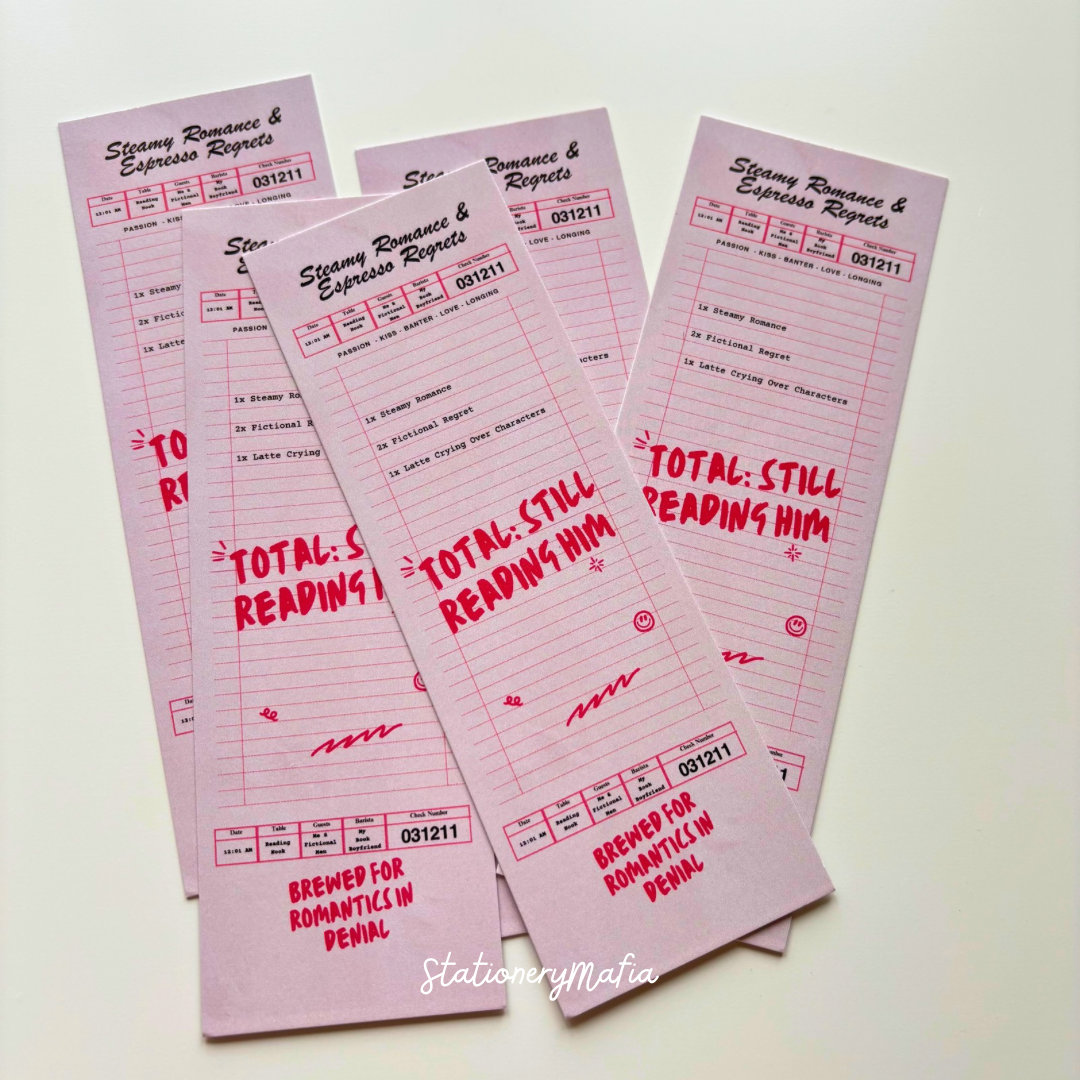 ππ§Ύ Fictional Receipts β Bookmark Collection