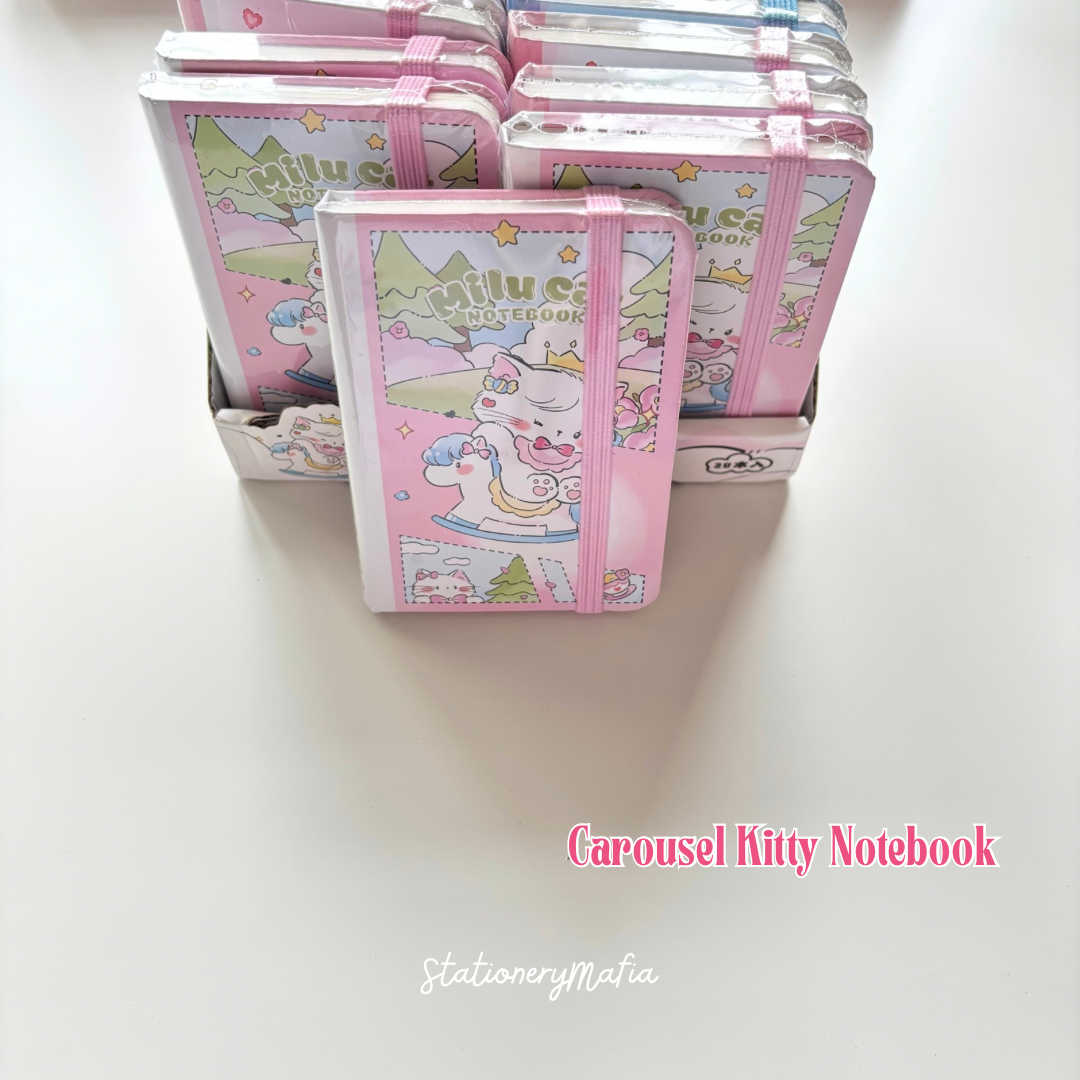 Milu Cat Dreams Notebook Set
