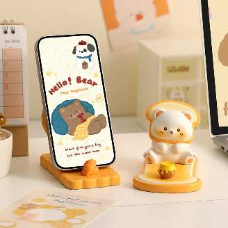 Creamy Bakehouse Buddies - Handmade Phone Holder