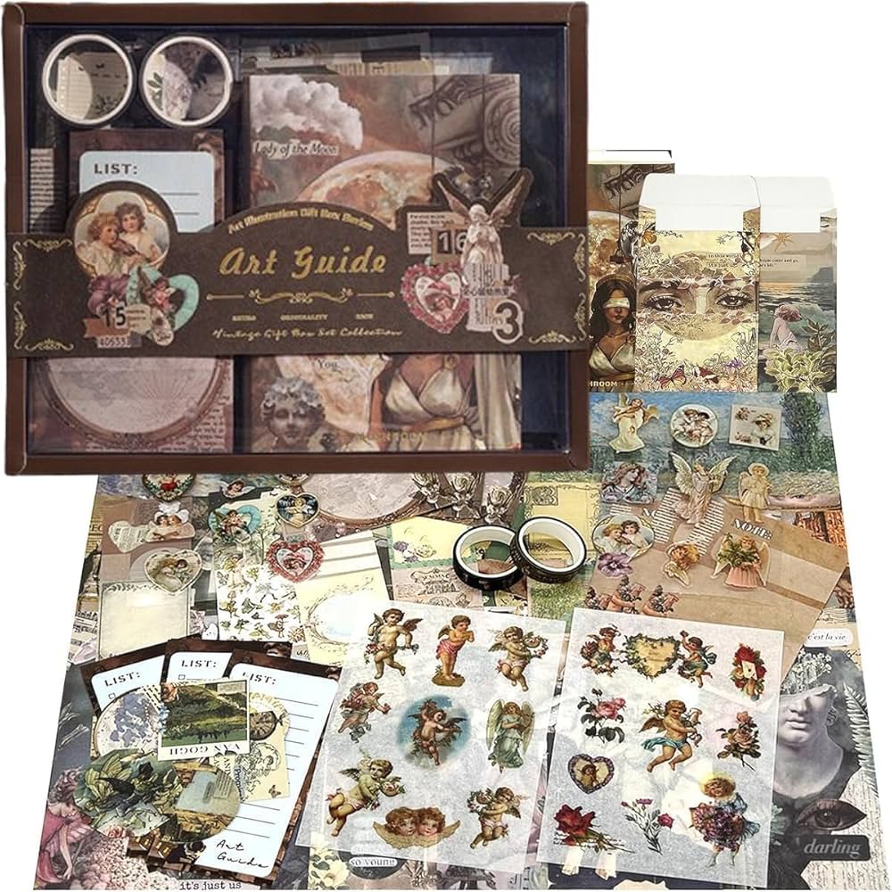 125-Piece Scrapbooking & Journaling Kit