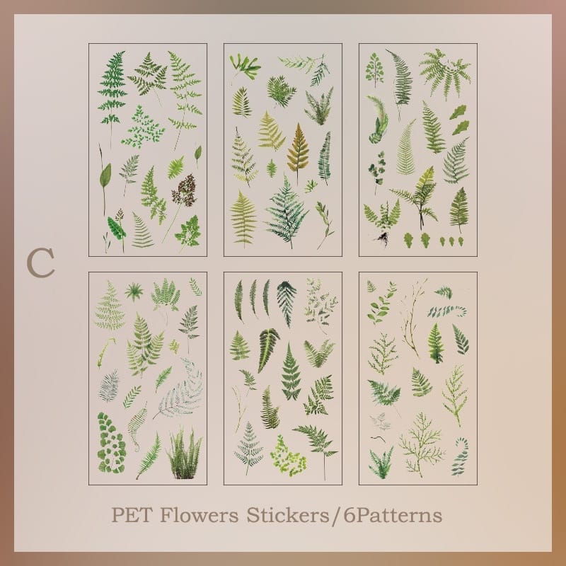 Natural Series Sticker Sheets