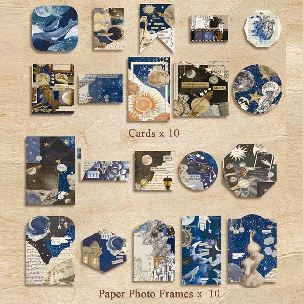 125-Piece Scrapbooking & Journaling Kit