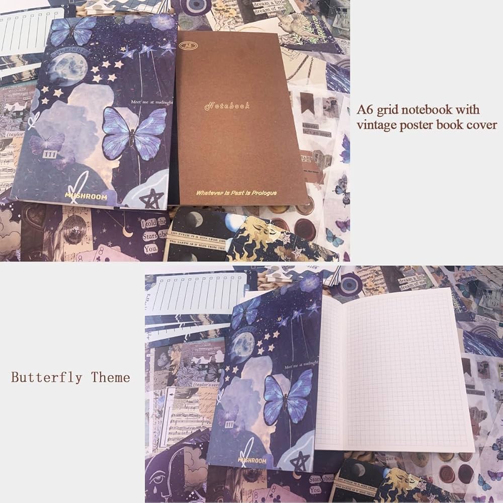 125-Piece Scrapbooking & Journaling Kit