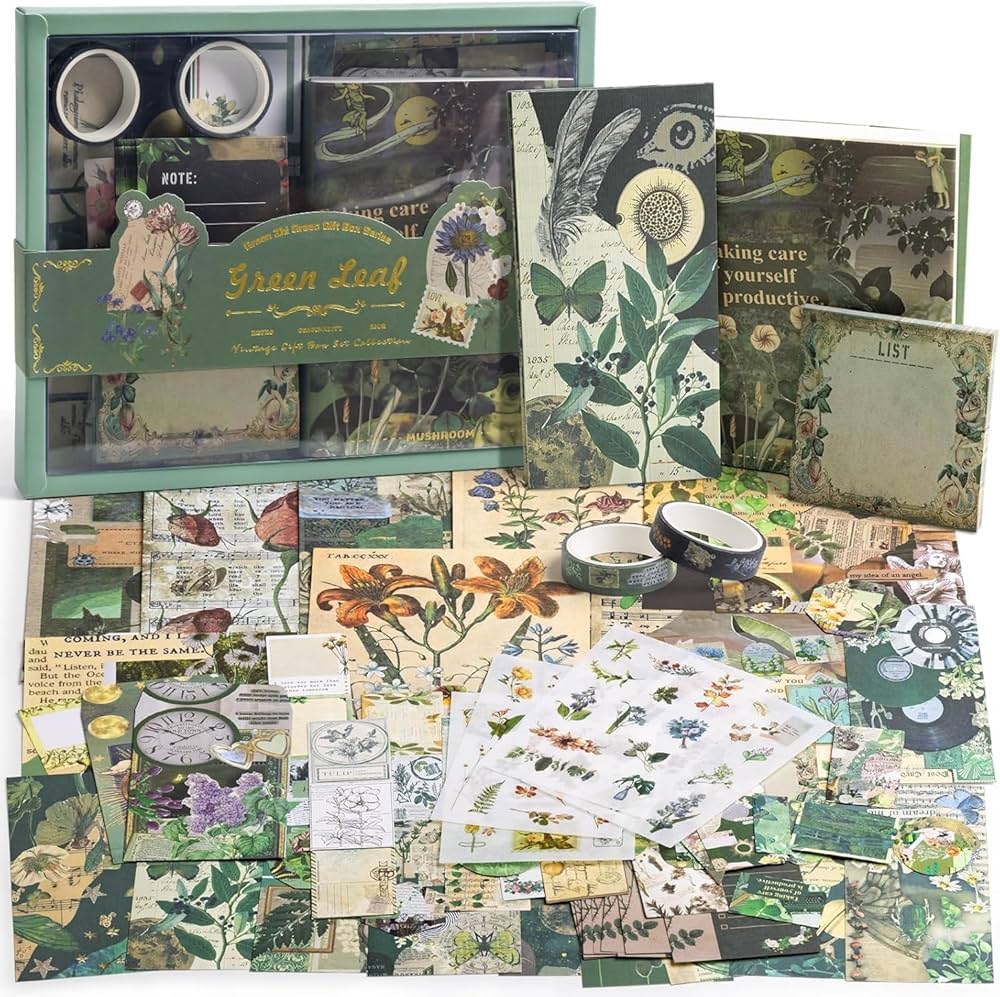 125-Piece Scrapbooking & Journaling Kit