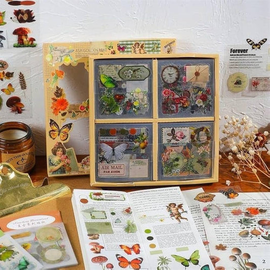 Vintage Botanical Garden - Sticker Set