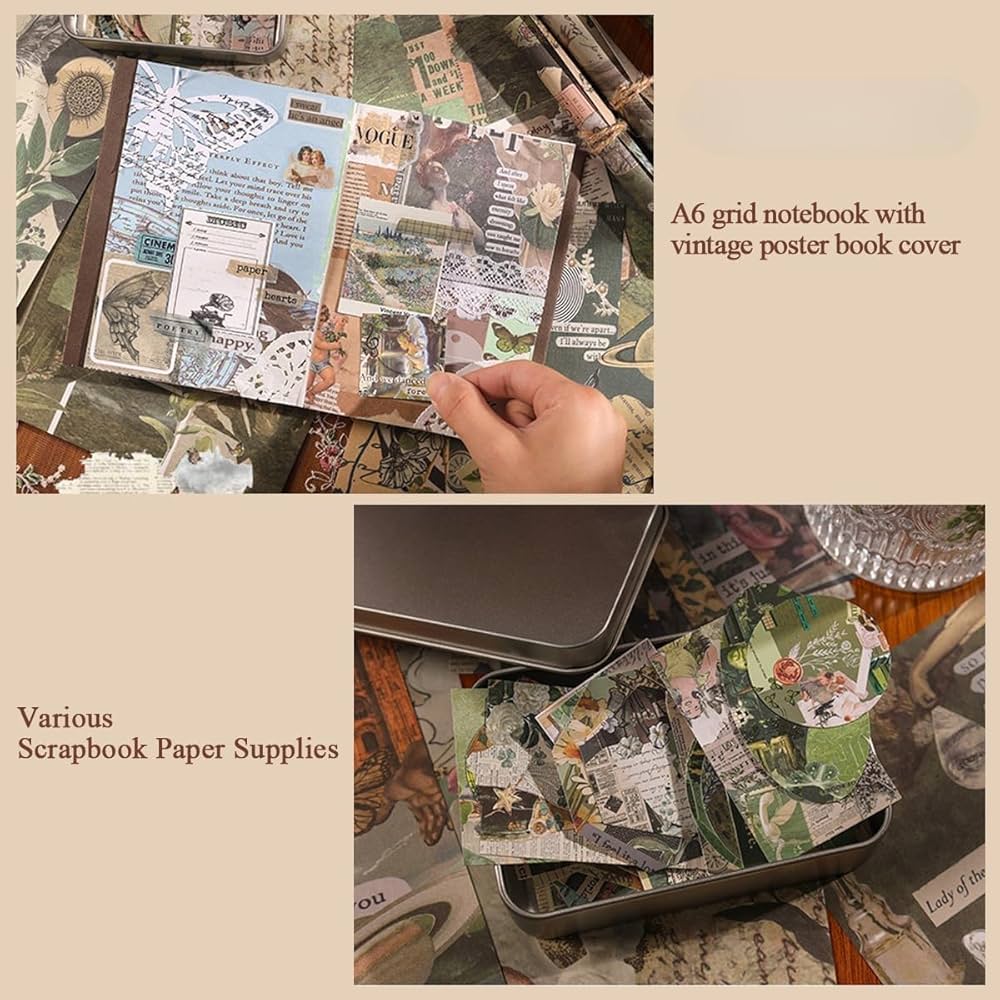 125-Piece Scrapbooking & Journaling Kit