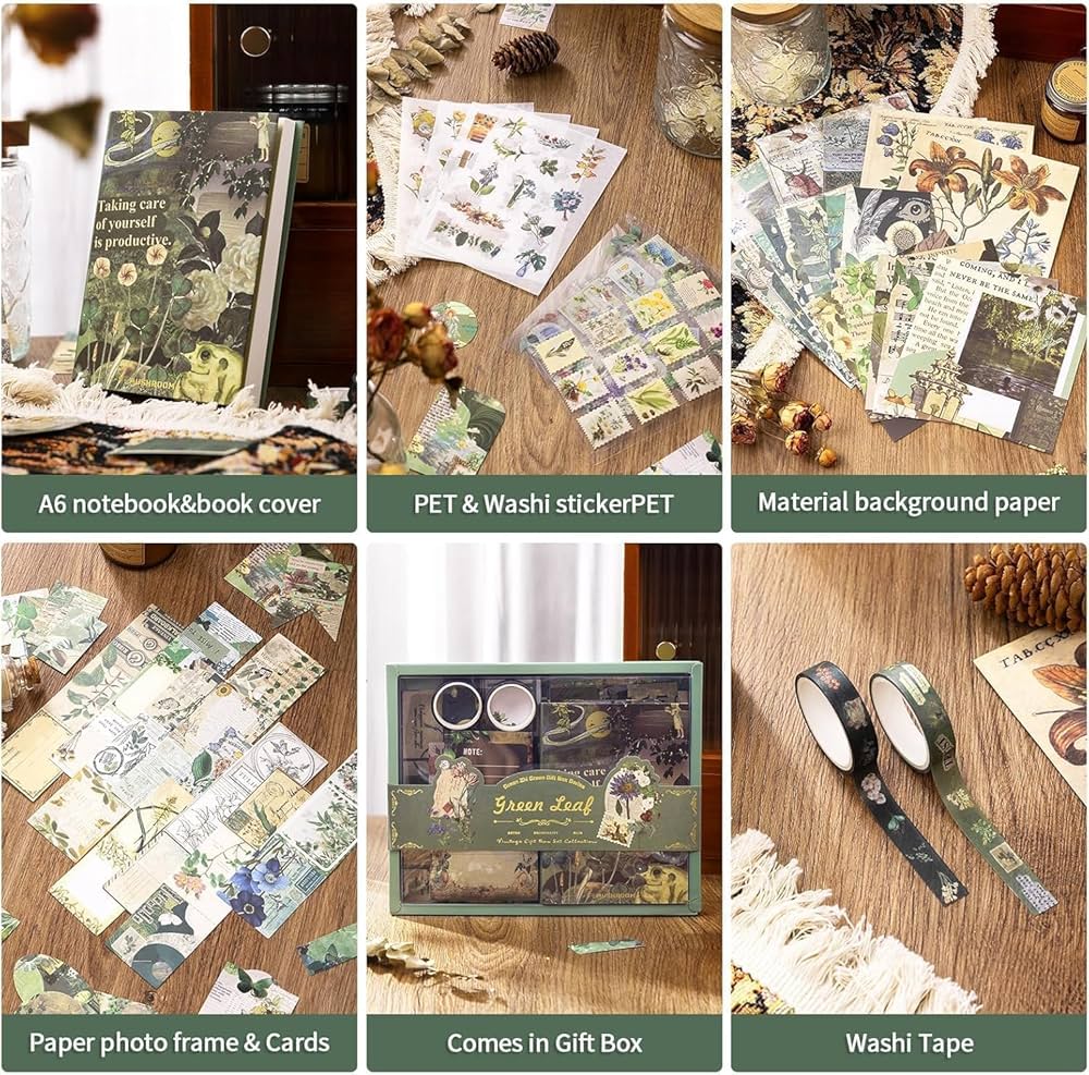 125-Piece Scrapbooking & Journaling Kit