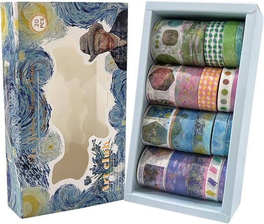 Washi Tape Set of 20 Rolls