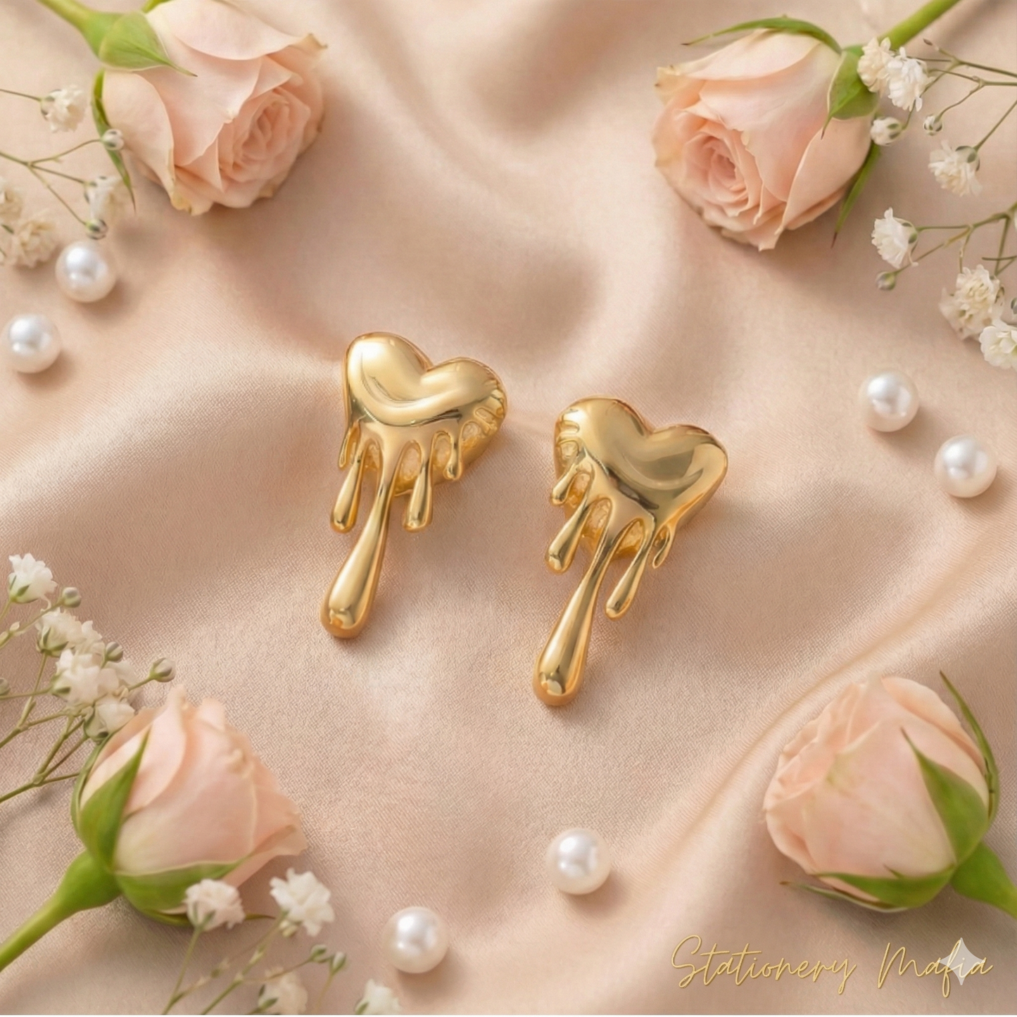 Melting Heart Studs