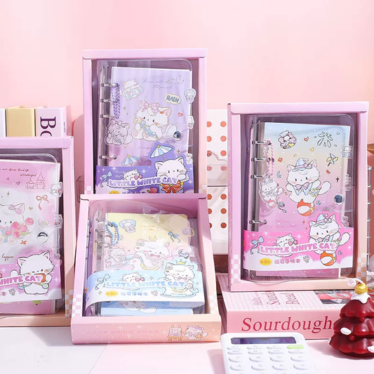 Little White Cat Kawaii Diary