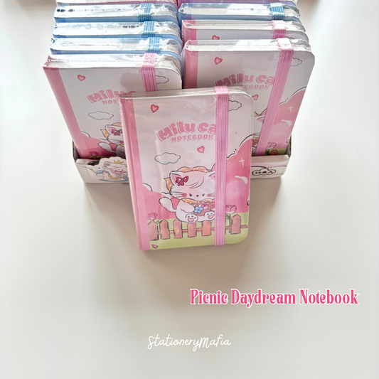 Milu Cat Dreams Notebook Set