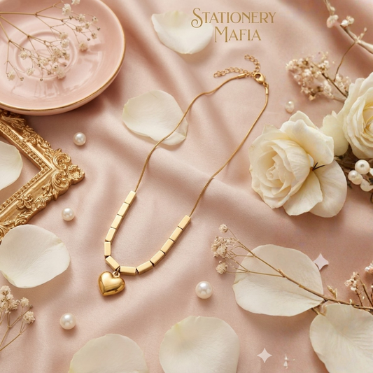 Pure Love Gold Heart Necklace